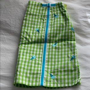 NEW Lilly Pulitzer Skort in Ice Cream Print, Sz 0